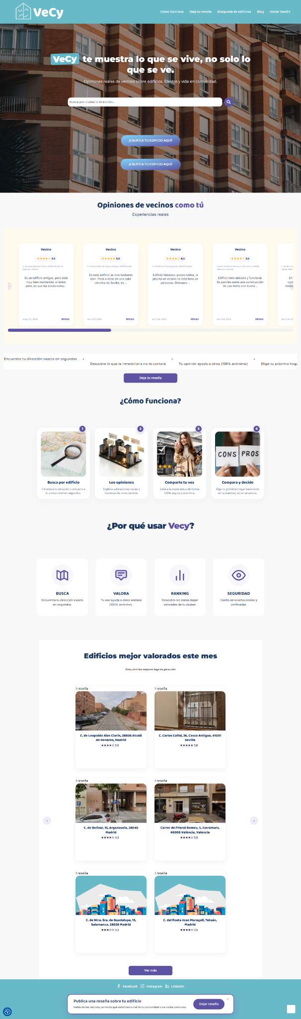 Web antigua VeCy